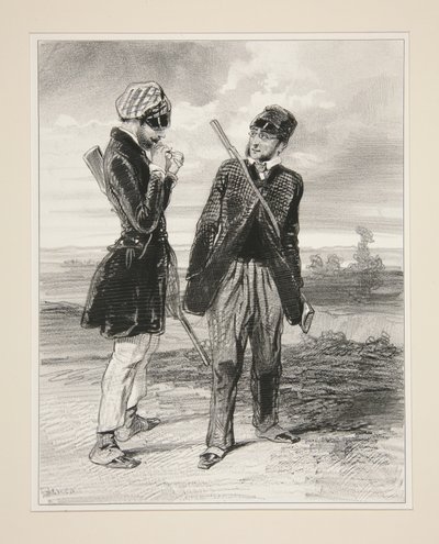 What do you say about our hostess, boy?... by Paul Gavarni
