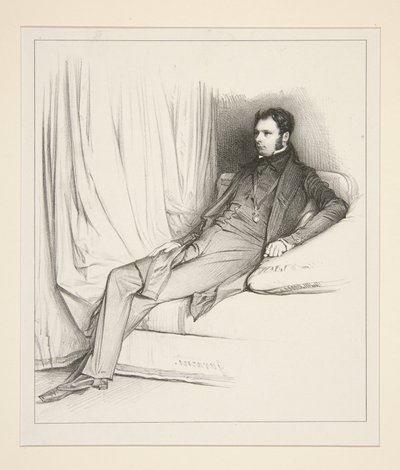S. Henry Berthoud by Paul Gavarni
