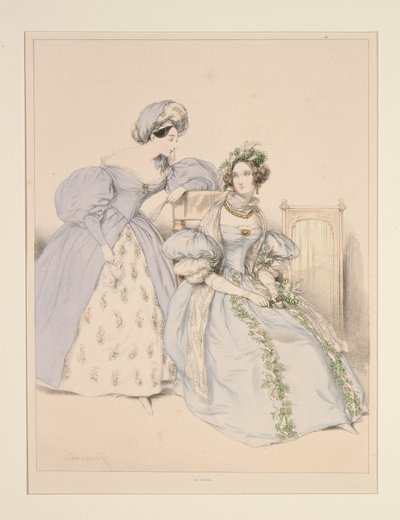 Ball Gowns by Paul Gavarni