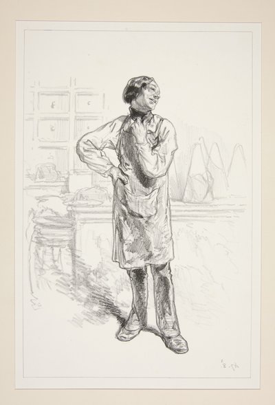 A Grocer Boy by Paul Gavarni