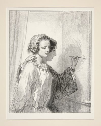 A Calumny by Paul Gavarni