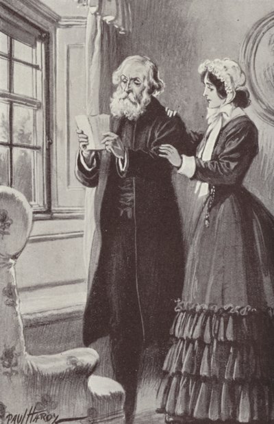 Illustration for Barchester Towers by Paul Hardy