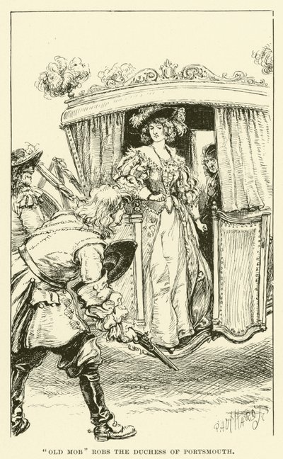"Old Mob" Robs the Duchess of Portsmouth by Paul Hardy