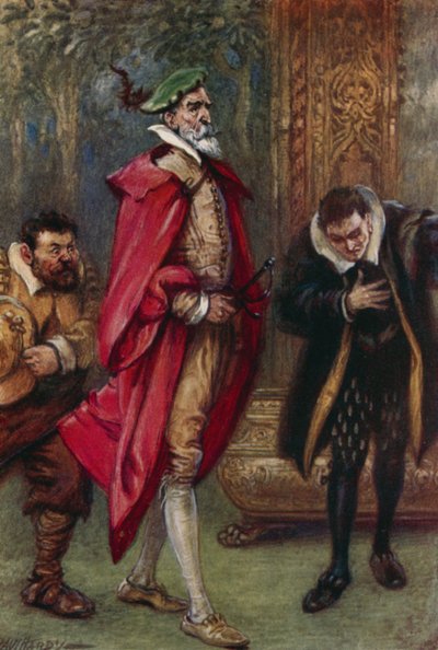 Thus Accoutred, He Entered the State Room by Paul Hardy