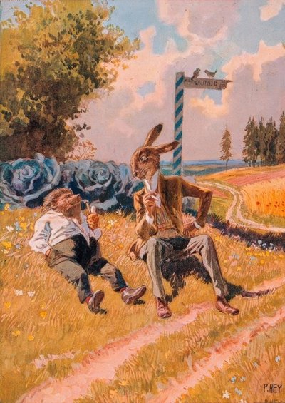 The Hare and the Hedgehog by Paul Hey