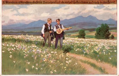 O Wandering, O Wandering, You Free Joy of Youth by Paul Hey
