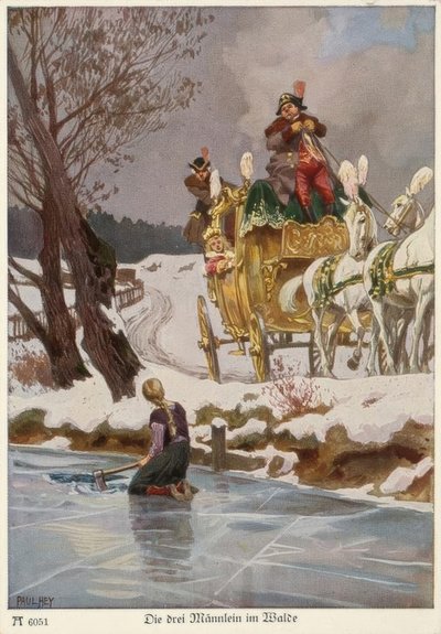 The Three Little Men in the Forest by Paul Hey