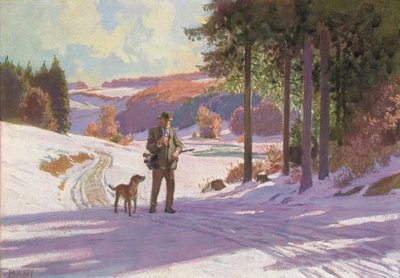 Christmas Morning in the Forest by Paul Hey