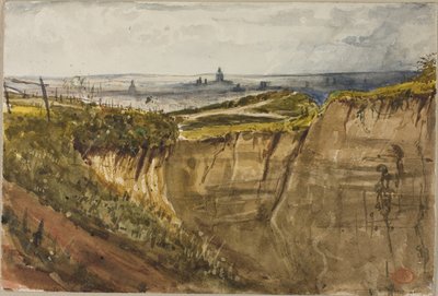 View of Paris, from Meudon by Paul Huet