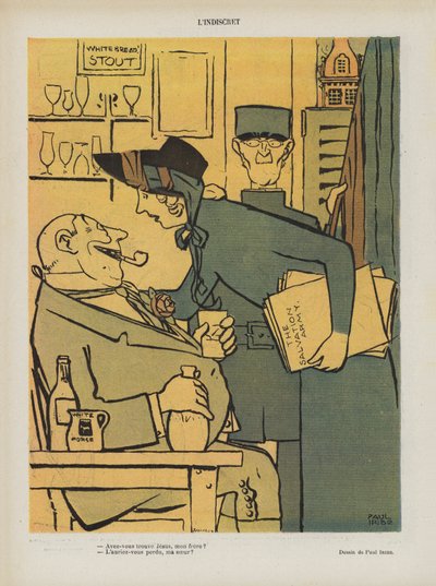 Illustration for Le Rire by Paul Iribe