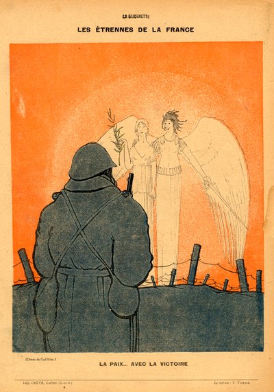 La Baionnette, Satirical in Colors by Paul Iribe