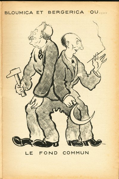 The Witness, Satirical in Colors by Paul Iribe