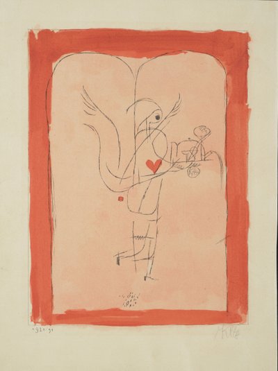 A Genius Serves a Small Breakfast, 1920 by Paul Klee