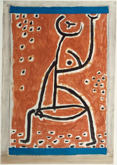A Sportive Lady by Paul Klee
