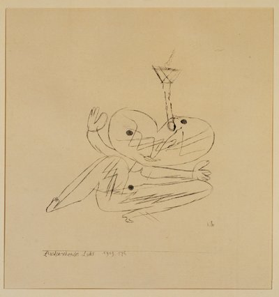 Extinguishing Light by Paul Klee