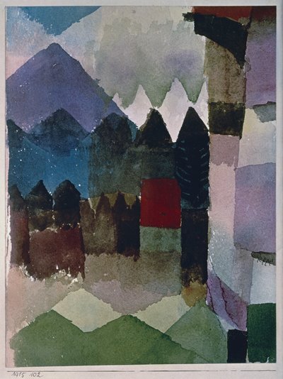 Fohn Wind in Franz Marc