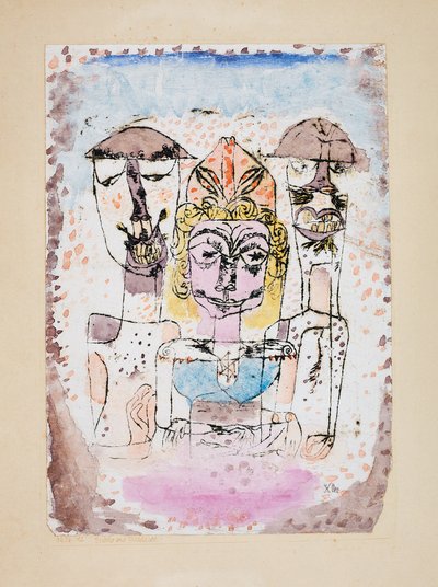 Greek and Barbarians by Paul Klee