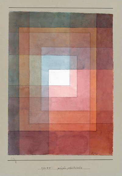Polyphonically Set White by Paul Klee
