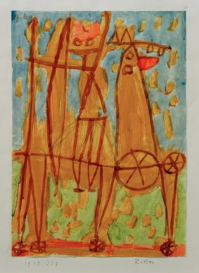 Knight by Paul Klee