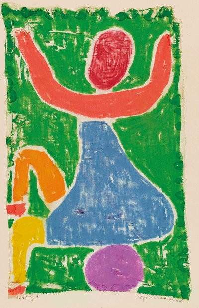 Child Playing by Paul Klee