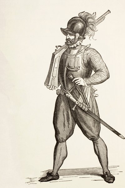 Arquebusier of the 16th Century by Paul Lacroix