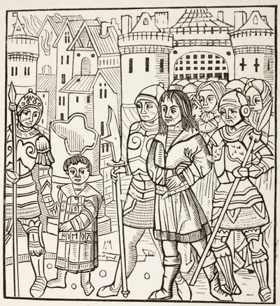King St Louis and His Brothers Captured by the Saracens in 1250 by Paul Lacroix