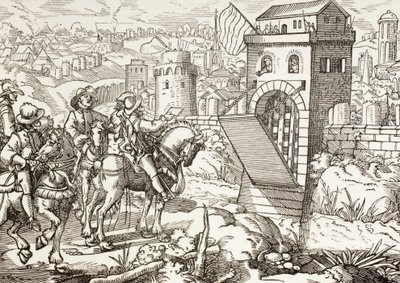 Siege of a Town by Paul Lacroix
