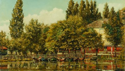 Moret-sur-Loing by Paul Leduc