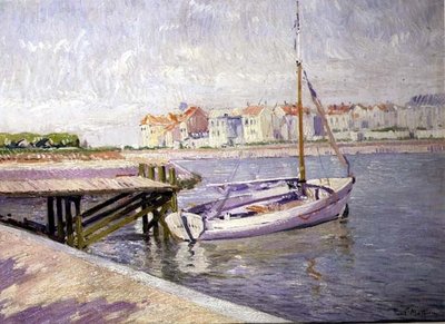 The Landing Stage, c.1925 by Paul Mathieu