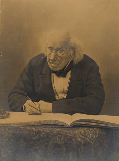 “I am going to write my first philosophical principle; it was not I who formulated it but Malebranche. I have looked hard, but I have not found a better one.” by Paul Nadar