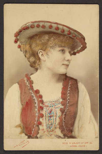 Marguerite Ugalde by Paul Nadar