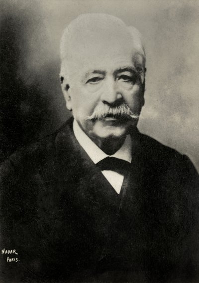 Portrait of Ferdinand de Lesseps by Paul Nadar