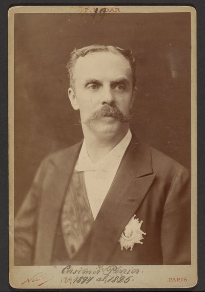President Jean Casimir-Périer by Paul Nadar