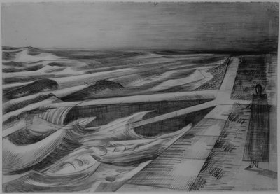 Night Tide, Dymchurch by Paul Nash
