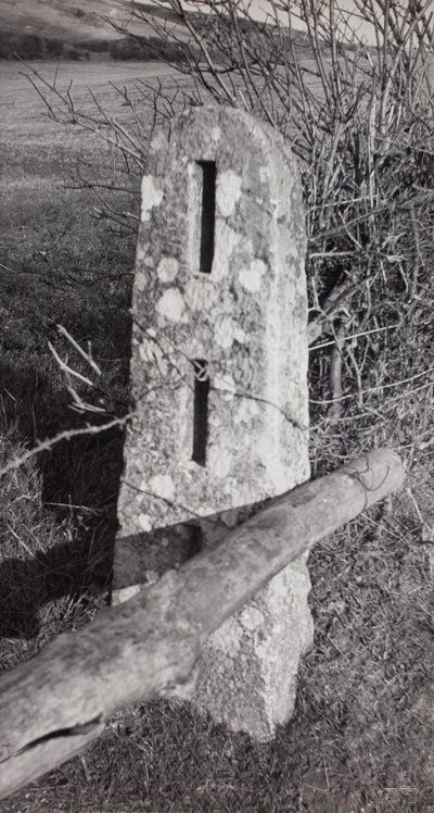 Stone Post by Paul Nash
