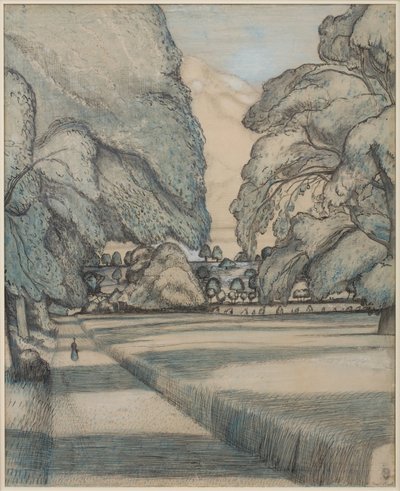 The Peacock Path by Paul Nash