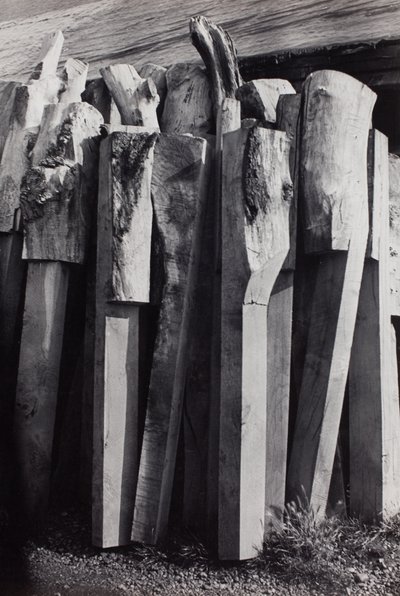 Totems, Old Shipyard, Rye Harbour by Paul Nash