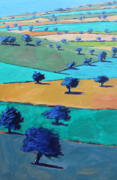 Cotswold Way, From Broadway #1, 2022 by Paul Powis