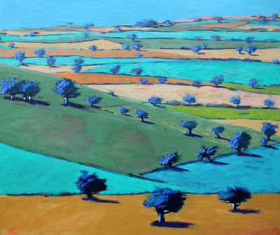 Cotswold Way, From Broadway #2, 2022 by Paul Powis
