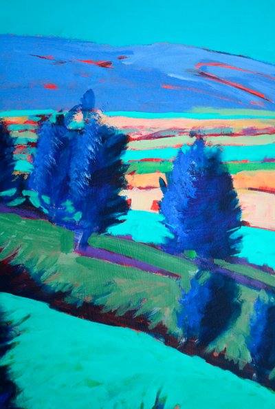 Looking West #3 (detail), 2024 by Paul Powis
