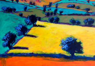 North Hill #2 (detail), 2024 by Paul Powis