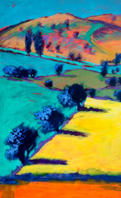 North Hill #3 (detail), 2024 by Paul Powis