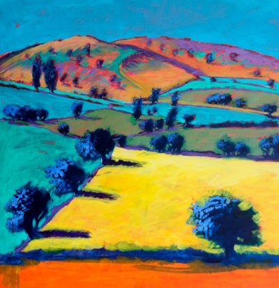 North Hill #4 (detail), 2024 by Paul Powis