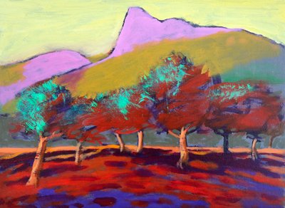 Olive Yellow Sky, 2024 by Paul Powis