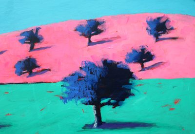 Pink Hills #3, 2022 by Paul Powis
