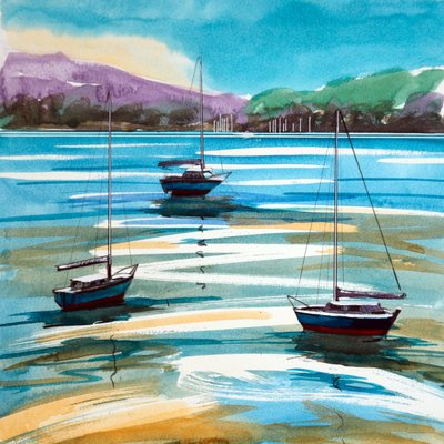 River Exe, 2024 by Paul Powis