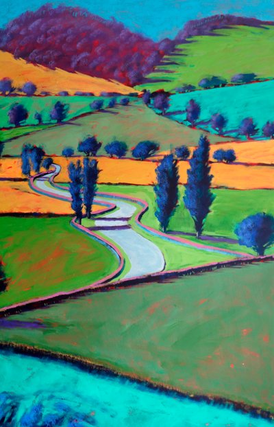 Towards Ledbury, 2024 by Paul Powis