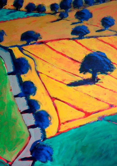 Towards Upton #3 (detail), 2024 by Paul Powis