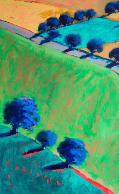 Towards Upton #4 (detail), 2024 by Paul Powis