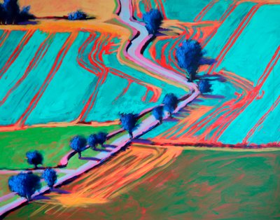 Towards Welland #4 (detail), 2024 by Paul Powis